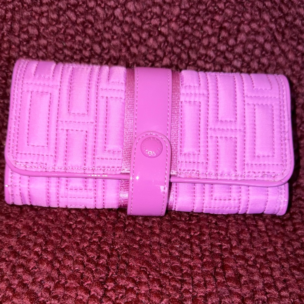 Vera Bradley Pink Quilted Wristlet